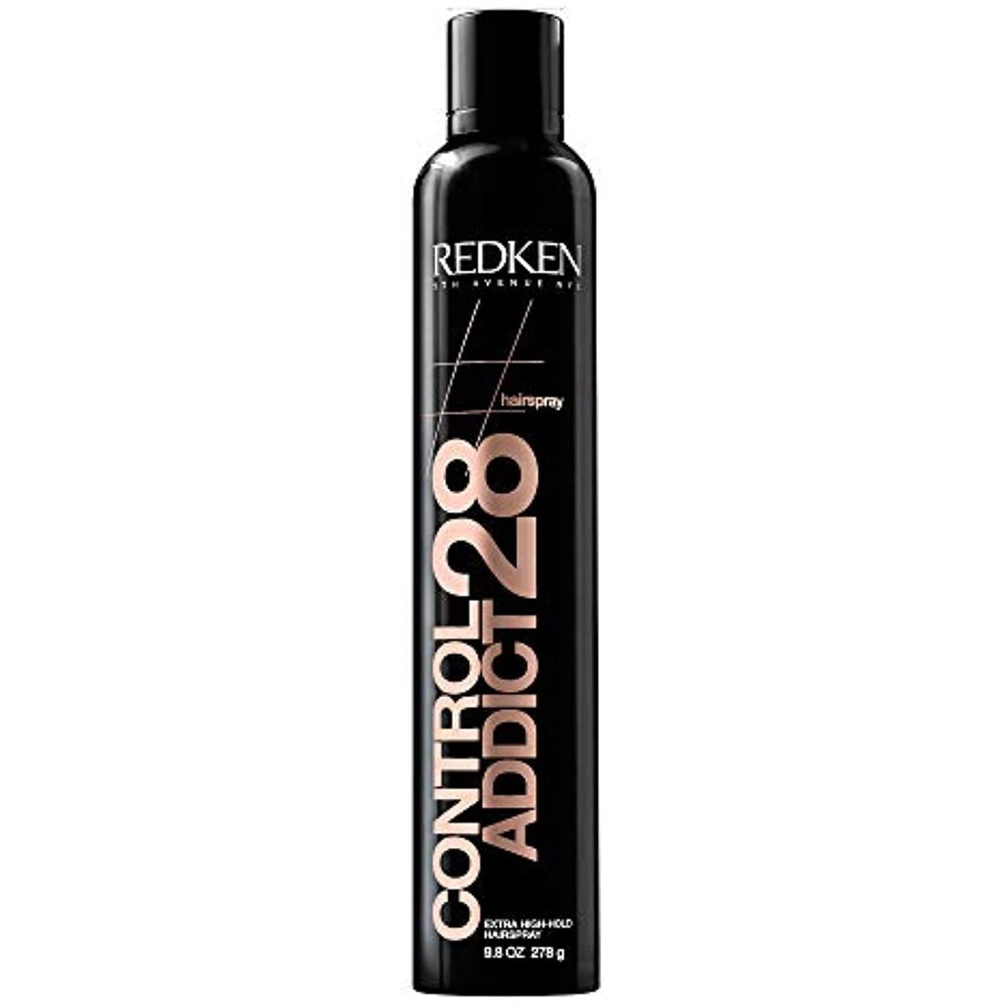redken control addict 28 extra high-hold hairspray, 9.8oz
