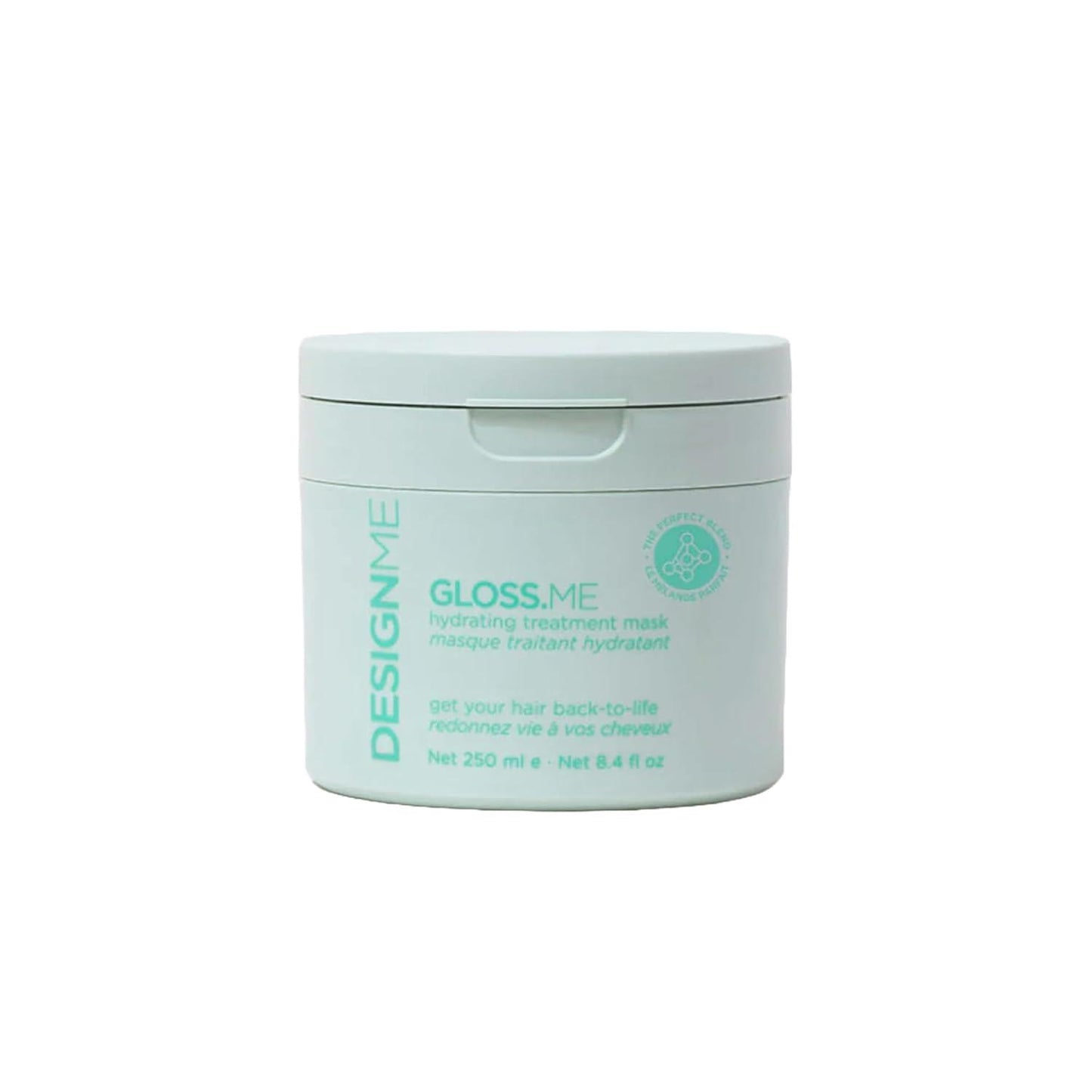 design.me gloss.me hydrating treatment mask 8.4oz