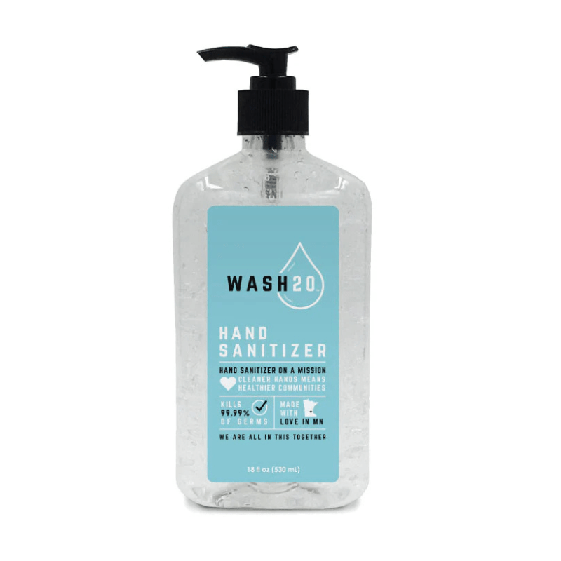 aluram wash 20 hand sanitizer 18oz