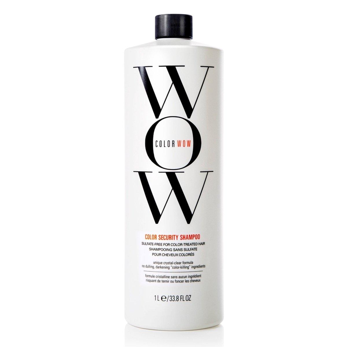 color wow color security shampoo angle 3