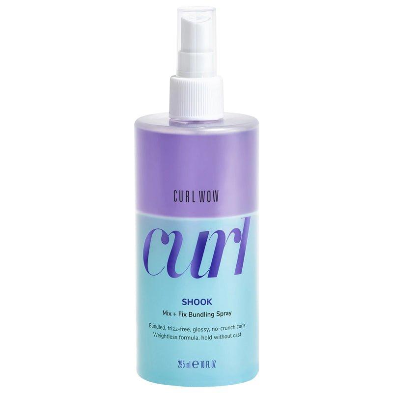 color wow curl wow shook mix+fix bundling spray 10oz
