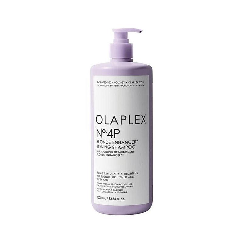 olaplex no. 4p blonde enhancer toning shampoo 33.8oz