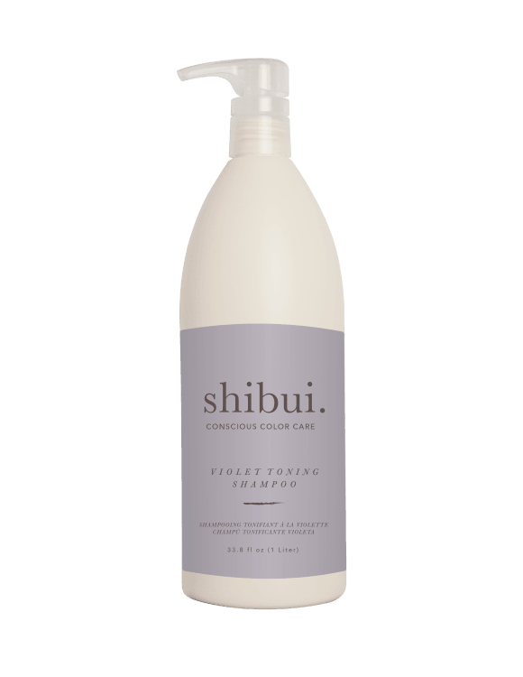 shibui violet toning shampoo angle 2