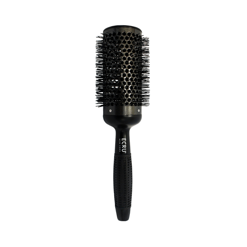 ecru ny round ceramic brush-large