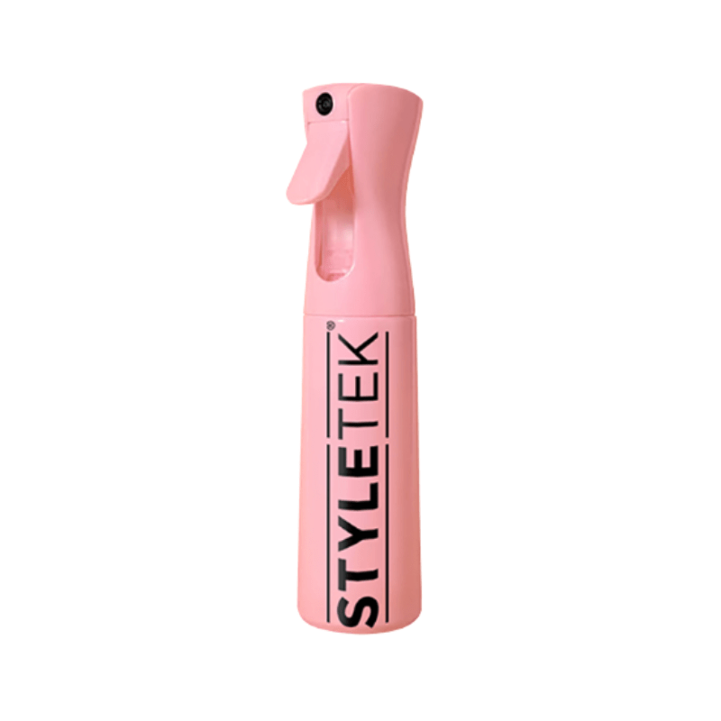 styletek pink continuous mist spray bottle