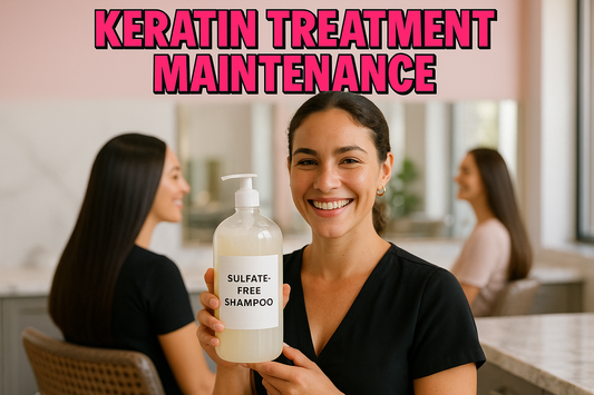 keratin treatment aftercare tips from Chino salon experts