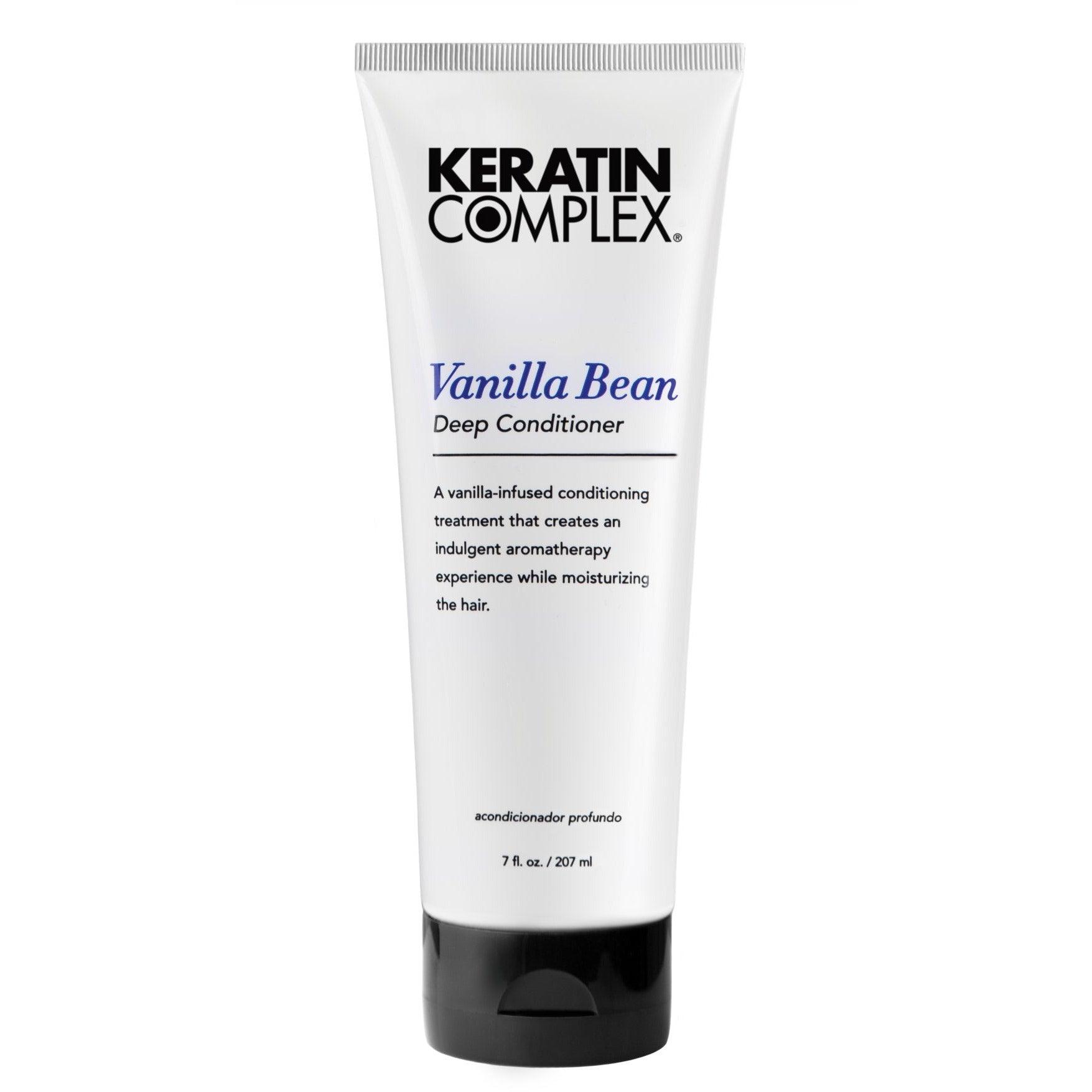 keratin complex vanilla bean deep conditioner