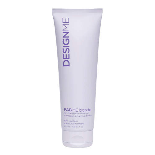 design.me fab me blonde purple fortifying shampoo 8.5oz