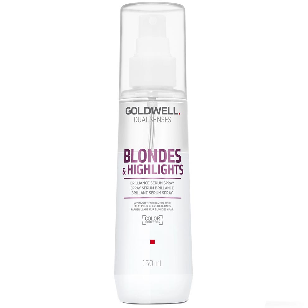 goldwell dualsenses blonde & highlights brillance serum spray 5oz