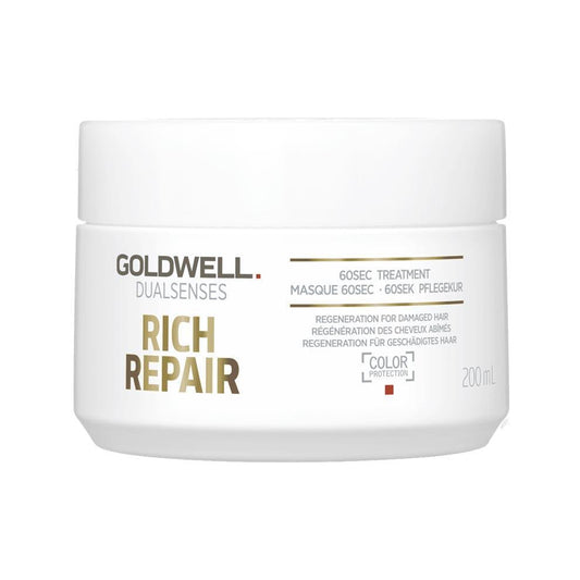 goldwell dualsenses rich repair 60 sec treatment