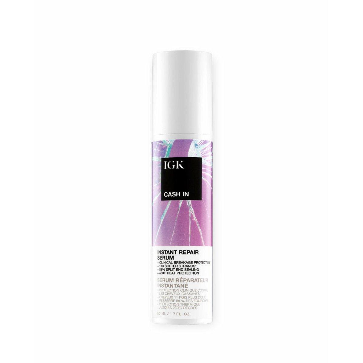 igk cash in instant repair serum 1.5 oz