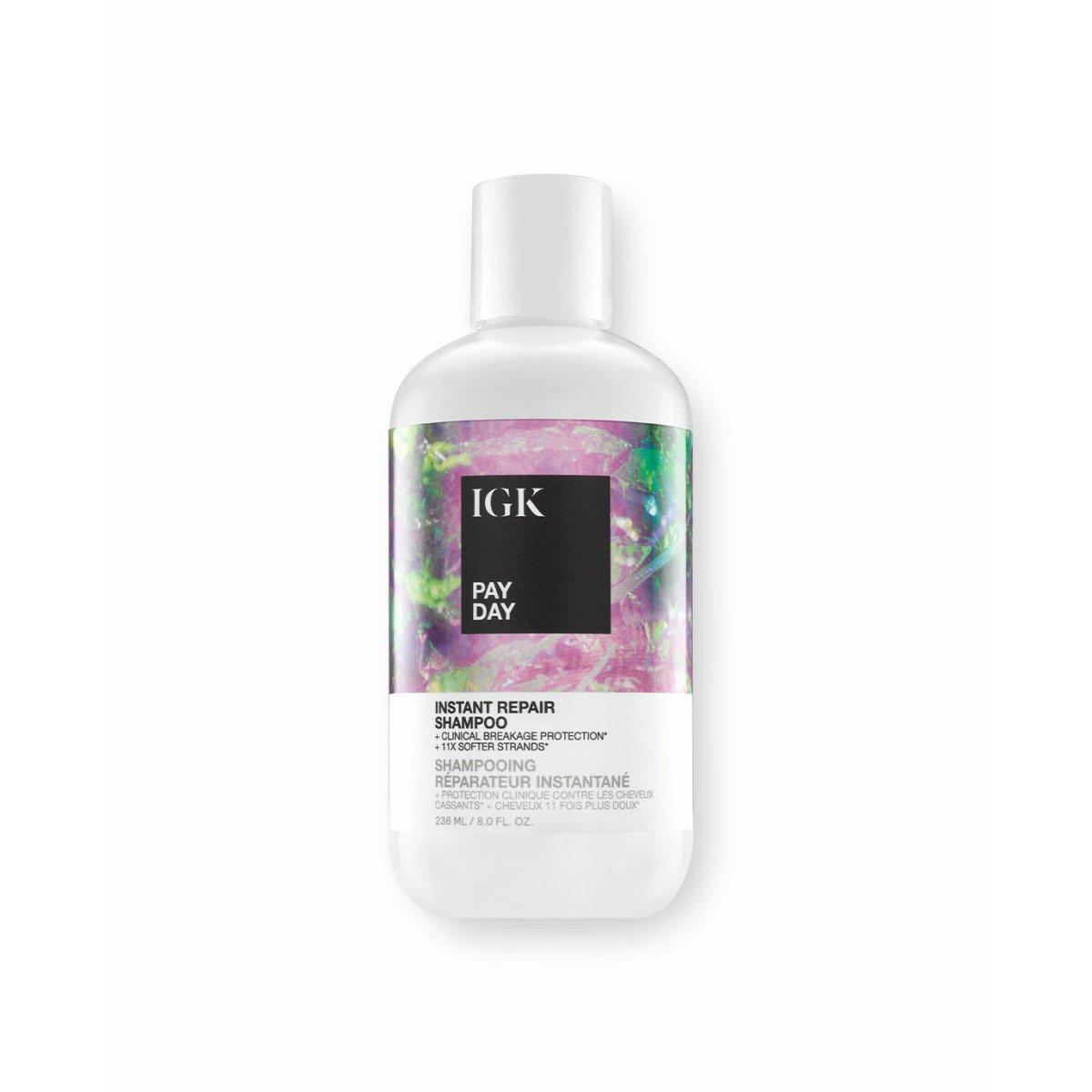 igk pay day repair shampoo 8 oz