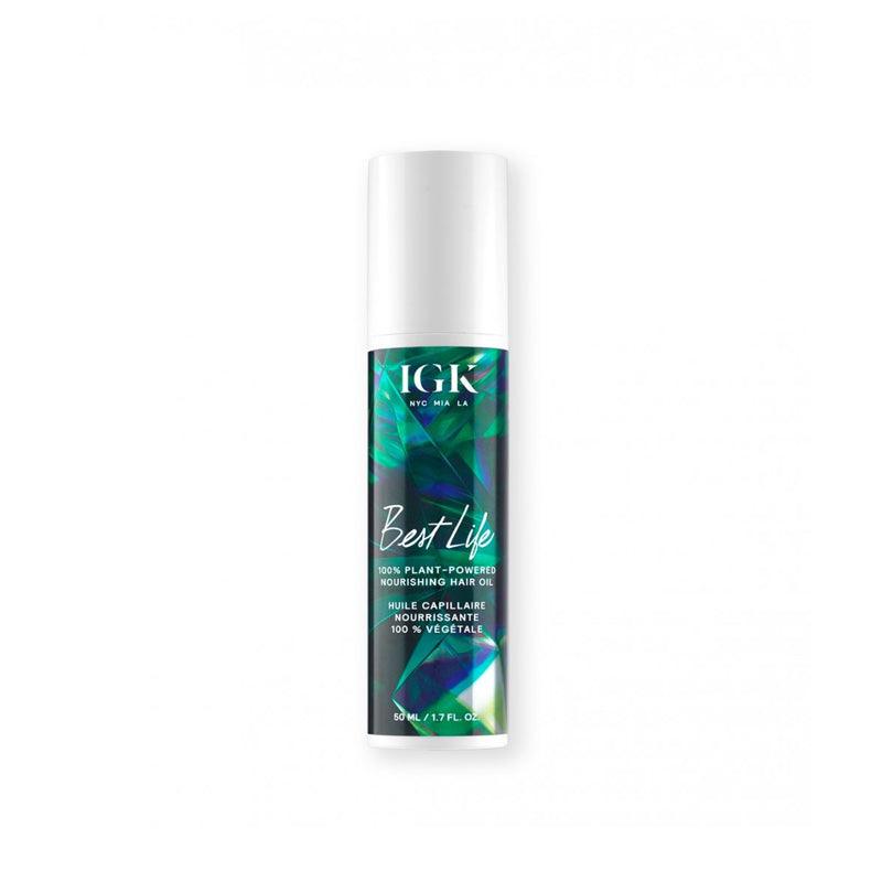 igk best life 100% plant-powered nourishing hair oil 1.4oz