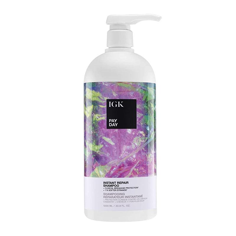 igk pay day instant repair shampoo 33.8oz