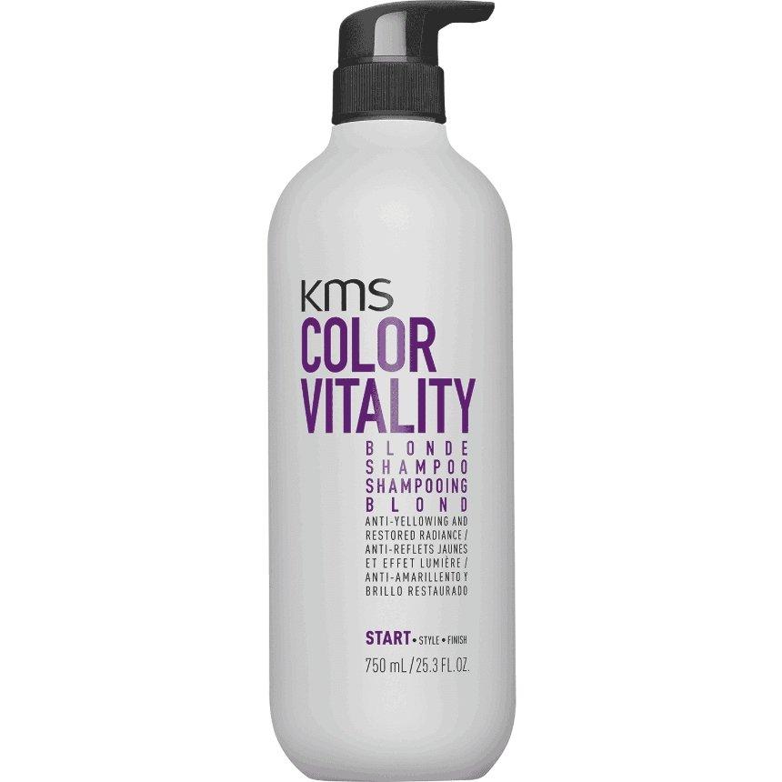 kms colorvitality blonde shampoo 750ml/25.3oz