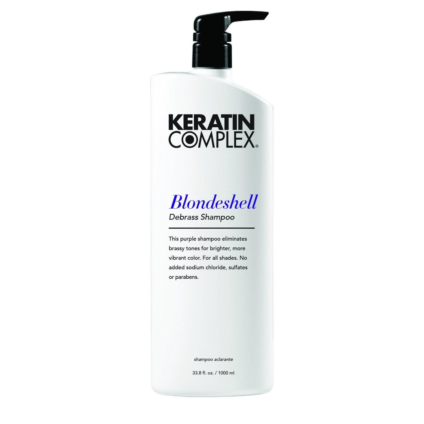 keratin complex blondeshell shampoo angle 2