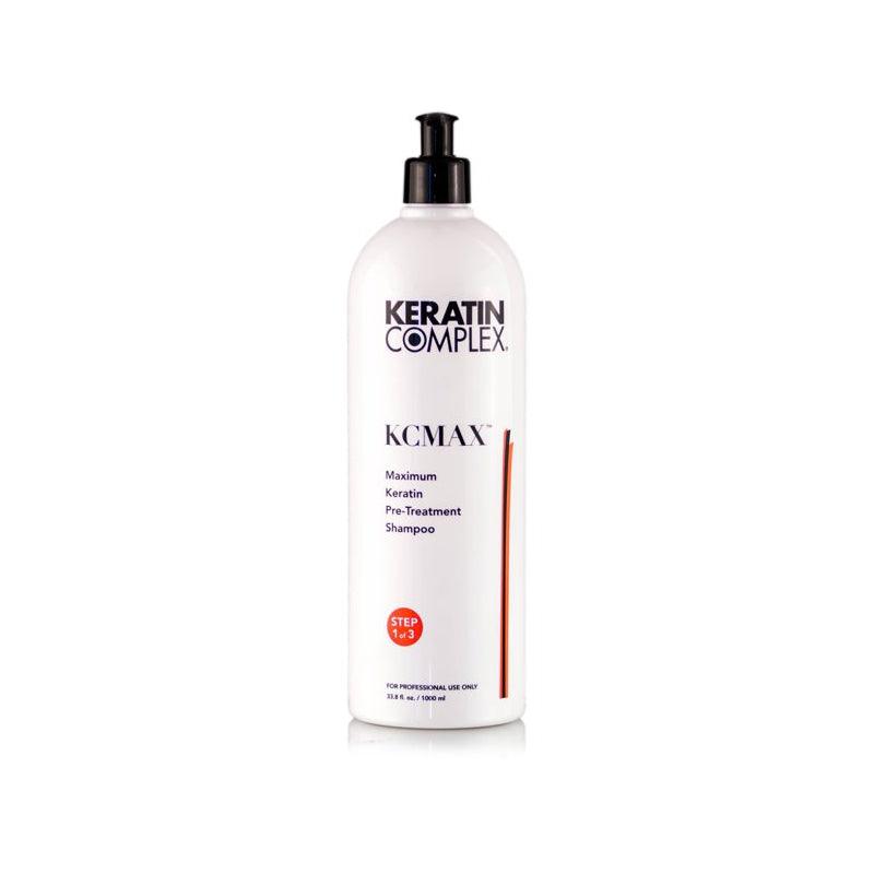 keratin complex kcmax pre-treat shampoo angle 2