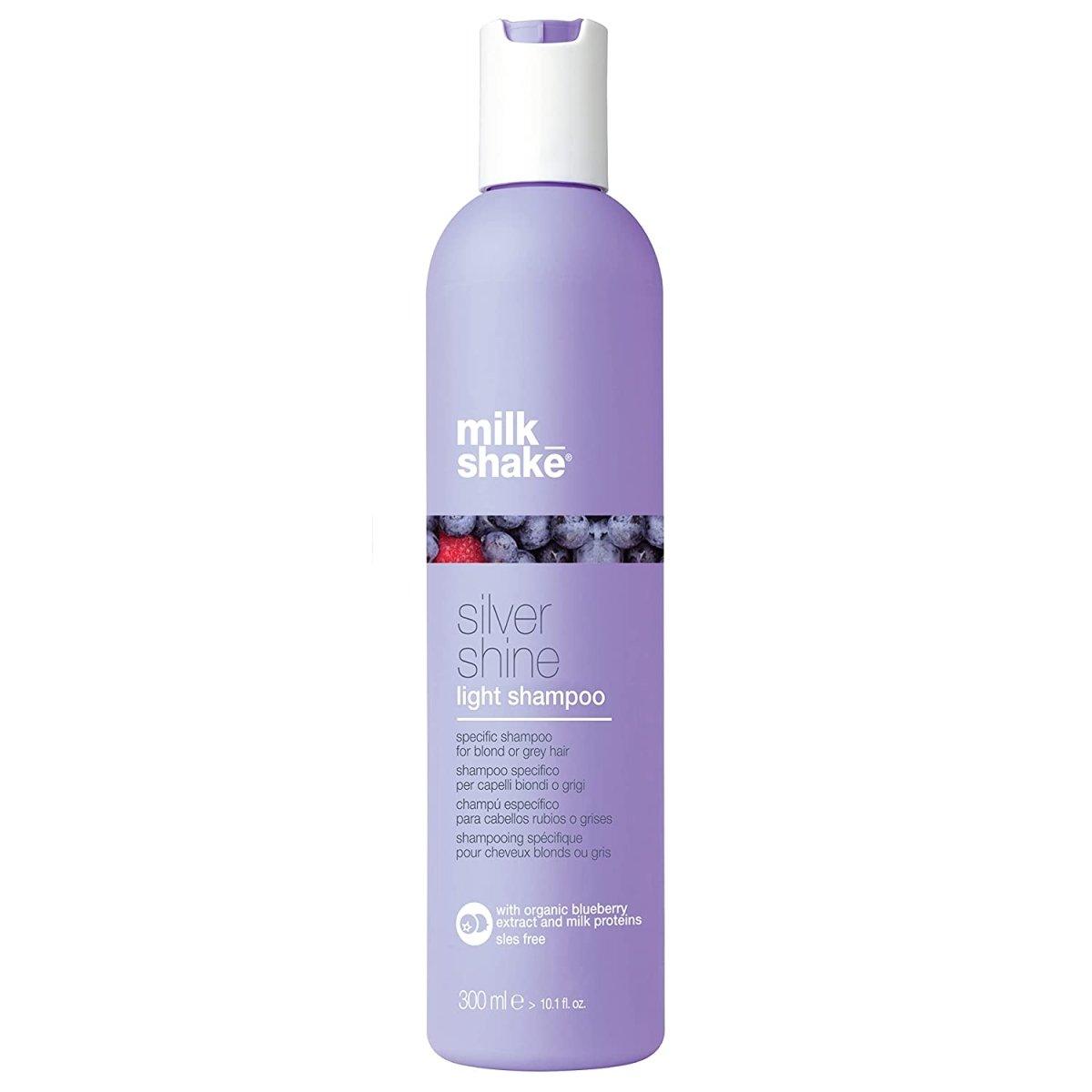 milk shake silver shine light shampoo