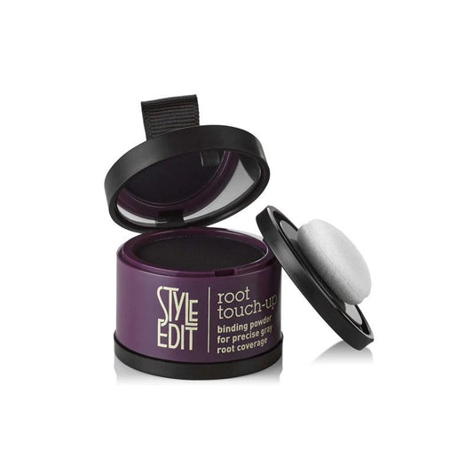 style edit brunette beauty root touch-up powder - black .13oz
