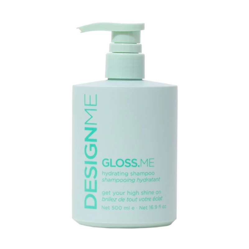 design.me gloss.me hydrating shampoo angle 2
