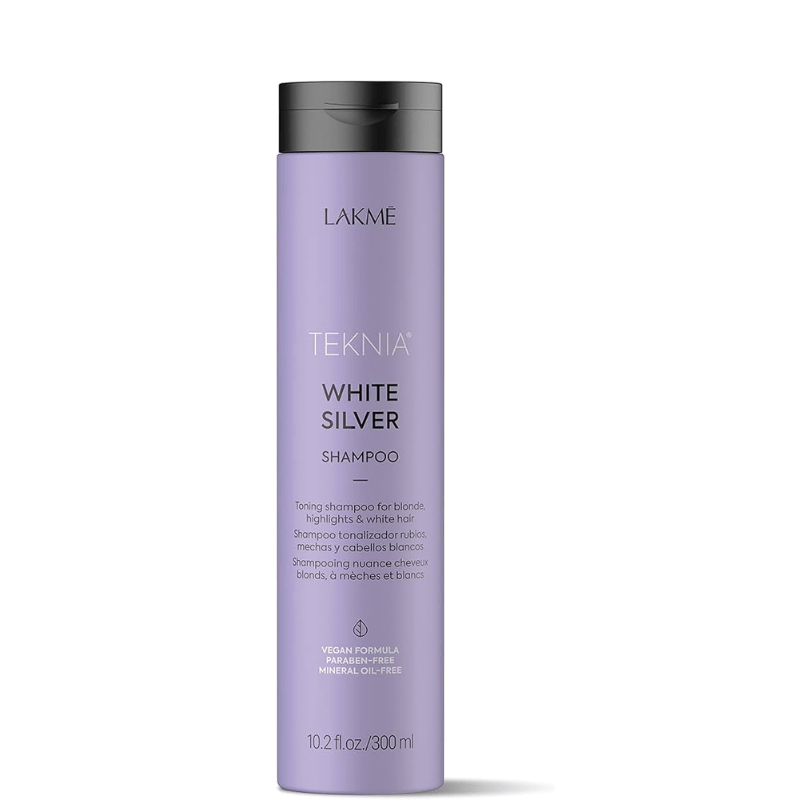 lakme teknia white silver shampoo