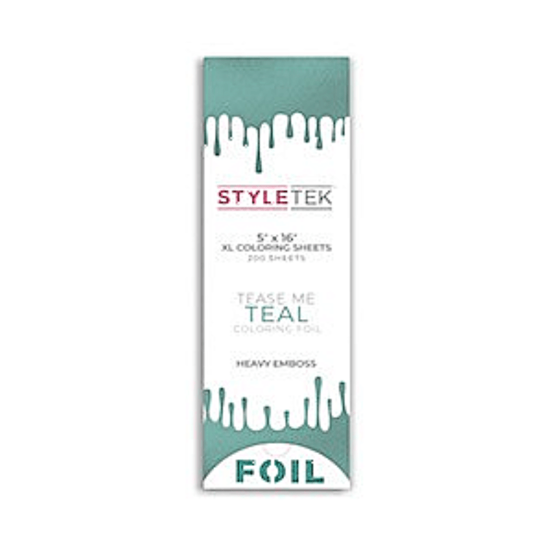 styletek tease me teal balayage xl sheets 200ct 5x16 angle 2