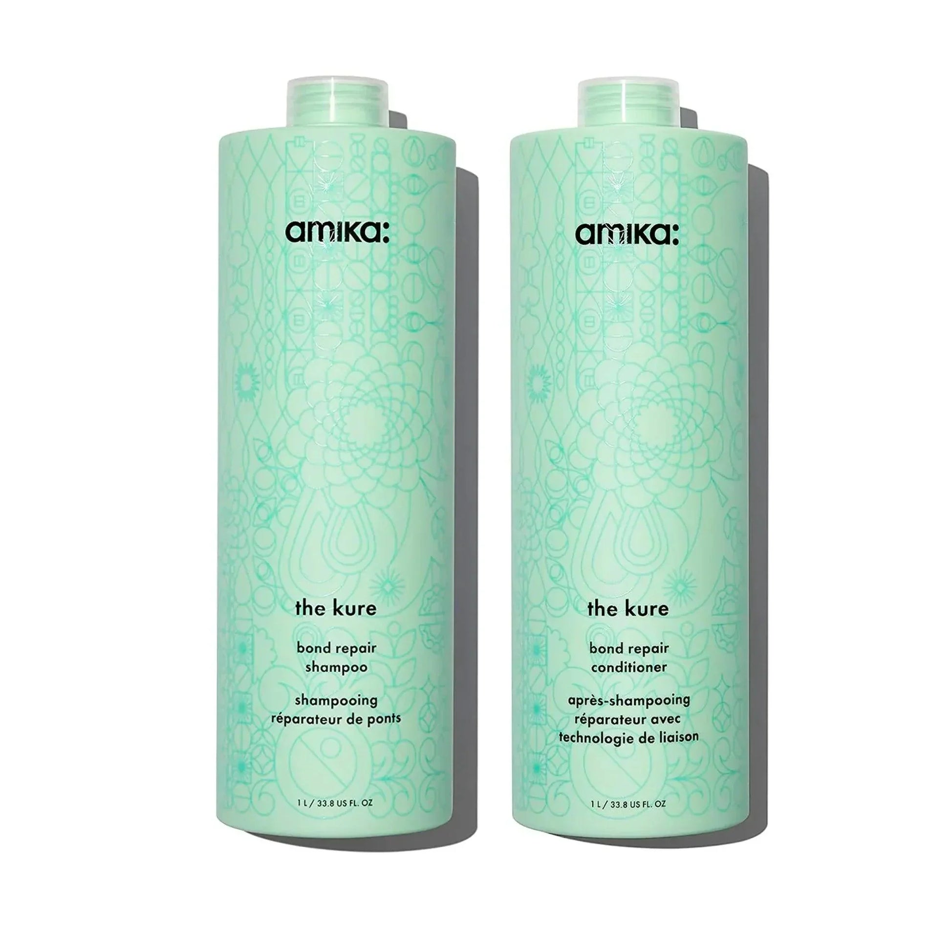 amika the kure bond repair conditioner, duo angle 3
