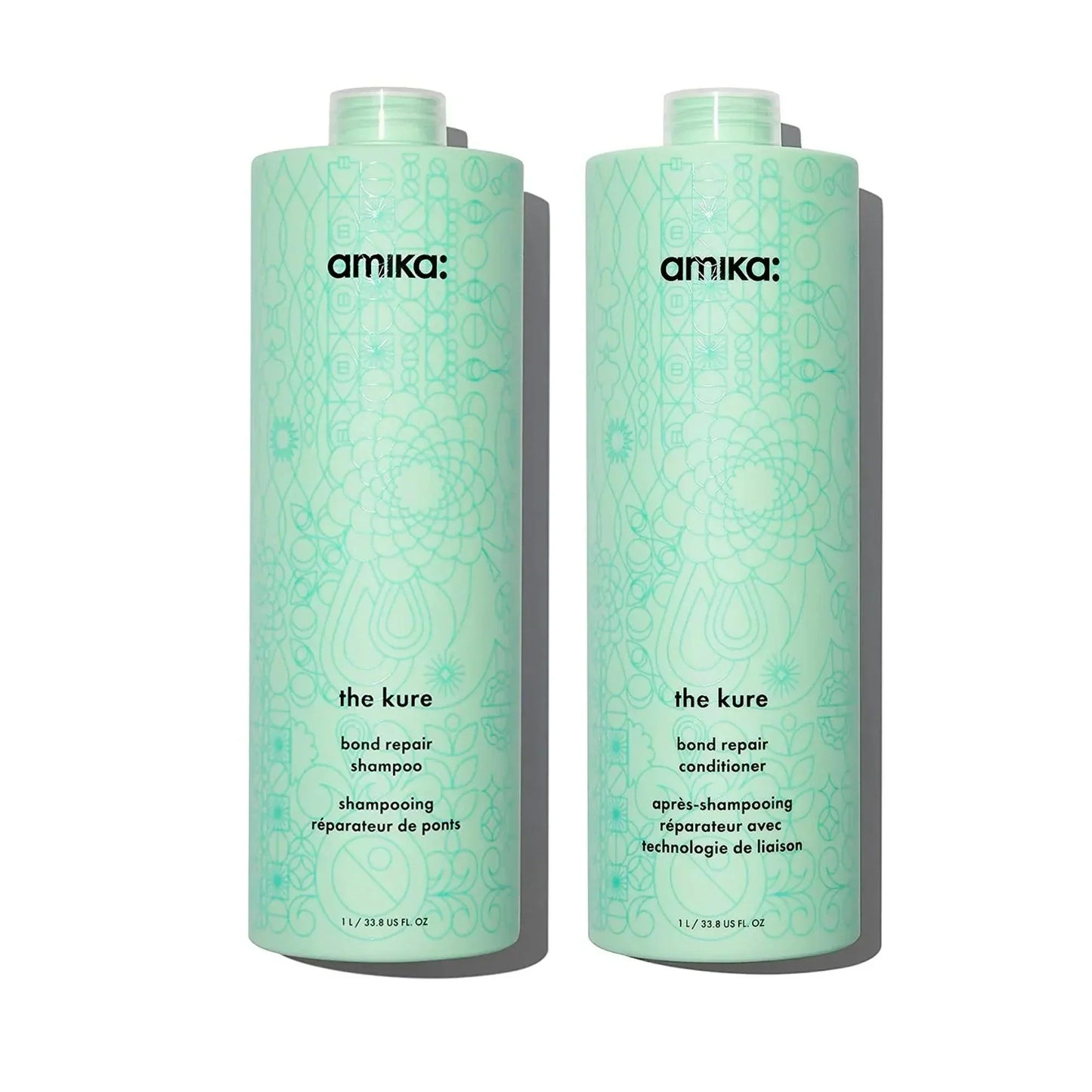 amika the kure bond repair shampoo angle 3