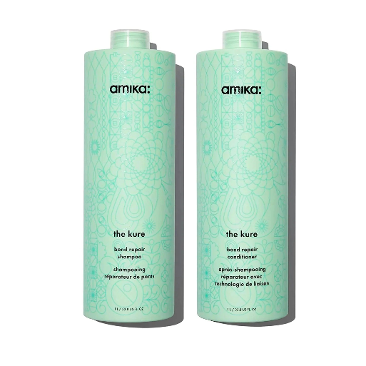 amika the kure bond repair conditioner, duo angle 2