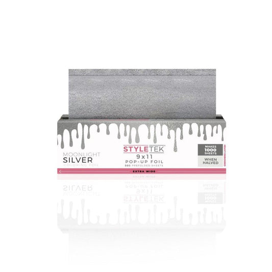 styletek moonlight silver smooth foil 9 x 11